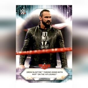 Drew McIntyre 🔥 WWE Wrestling Trading Card 🏆 WWE Champion 🔥 Scottish Warrior